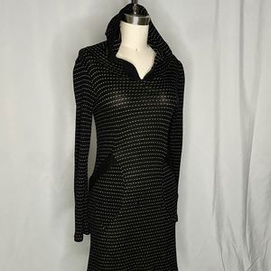 Billy Reid hooded sweater dress with pockets